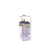 HDLS.Lighting LTD accessories L Luxury Purple Natural Crystal Decoration.