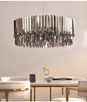 #2020's latest design luxury stainless steel chandelier. code: chn#2020luxcrl099