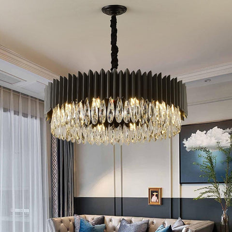 HDLS Lighting Ltd Chandelier 2021's latest design luxury black chandelier. code: chn#2021N88