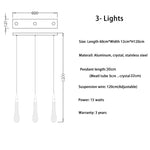 HDLS Lighting Ltd Chandelier 3 lights / NOT dimmable / Warm Light 3000K GOCCE D'ORO, ITALIA DESIGNER CHANDELIER. SKU: HDLS#8JJB5V