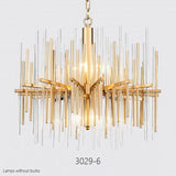 HDLS Lighting Ltd Chandelier 6 Hea1 Dove, Beautiful Golden Round Crystal Chandelier 2021. Code:chn#31573TT