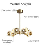 Bella 2020 new copper light luxury chandelier. Code;CHN#13B09