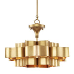 HDLS.Lighting LTD Chandelier Brass / D76cm / Warm ligh SPITEZ, Postmodern Light Luxury Living Room.