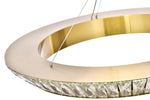Candy ring crystal chandelier. SKU: hdls#22T70