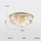 HDLS Lighting Ltd Chandelier Ceiling lamp 100cm Best Designer Chandelier for kitchen, bedrooms and bathrooms. code: chn#38610
