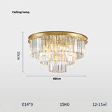 HDLS Lighting Ltd Chandelier Ceiling lamp 60cm Best Designer Chandelier for kitchen, bedrooms and bathrooms. code: chn#38610