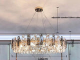 HDLS Lighting Ltd Chandelier D100cm 12 light / white light 6500K Abies, elegant designer crystal chandelier. SKU: hdls#722F101
