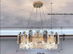 HDLS Lighting Ltd Chandelier D60cm 8 light / white light 6500K Abies, elegant designer crystal chandelier. SKU: hdls#722F101