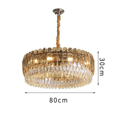 HDLS Lighting Ltd Chandelier dia80cm / warm light (3000K) Bellatrix, New style luxury modern crystal chandelier. code: chn#950J99