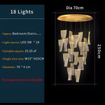 HDLS Lighting Ltd Chandelier Flamy, Luxury modern led light chandelier. Code:chn#1919GH