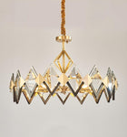 Freya Modern Spanish Copper Design chandelier. SKU:51H93