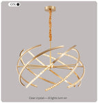 HDLS Lighting Ltd Chandelier Futuristica & Moderna Design Luxury Pendant.