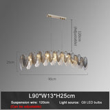 HDLS Lighting Ltd Chandelier L90cm / Dimmable warm light PIUME DI PAVONE, NEW 2022 LUXURY CRYSTAL SMOKY CHANDELIER.CODE:CHN#KJM8077
