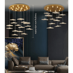 HDLS Lighting Ltd Chandelier Lotus Leaf, Luxury modern led light chandelier. Code:chn#3939LGH