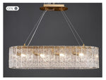 HDLS Lighting Ltd Chandelier Nina contemporary frosted crystal chandelier. SKU: hdls#906N988