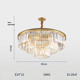 HDLS Lighting Ltd Chandelier pendant light 80cm Best Designer Chandelier for kitchen, bedrooms and bathrooms. code: chn#38610