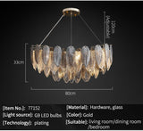 HDLS Lighting Ltd Chandelier PIUME DI PAVONE, NEW 2022 LUXURY CRYSTAL SMOKY CHANDELIER.CODE:CHN#KJM8090