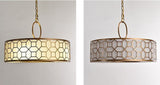 HDLS Lighting Ltd Gold/100cm / >7 / 51-60W|L|Warm White Kapadokiya pendant light. SKU: HDLS#63KP6649