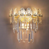 HDLS Lighting Ltd lampada da parete in cristallo di lusso. SKU: walamp#23430
