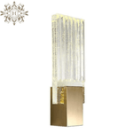 Elegant & contemporary design crystal wall lamp. Code: wallamp#0322cry45