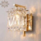 HDLS Luxury Top Quality Triple Double and Single Crystal Wall Lamp. Code: wallamp#11229932