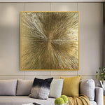Home Decor Light Store Beautiful Design hand Painting Wall Art gold Frame. code: art#1009