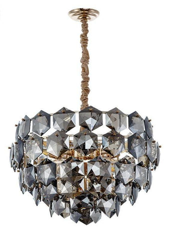 Home Decor Light Store Chandelier Clear Crystal / Dia60cm / Warm light 3000K Top Quality Chandelier For High/Low Ceiling Living Room. Code: chn#30126