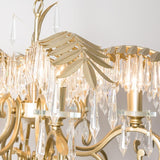 Home Decor Light Store Chandelier Gold / >7 / Dia50xH44cm 3 light, L, Warm White Inspired by Nature, Vintage Design Chandelier. Code: chn#19289