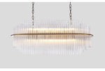 Home Decor Light Store L80 W35 H38cm / Warm light 3000K Modern Designer K9 Crystal Chandelier. Code:chn#30583